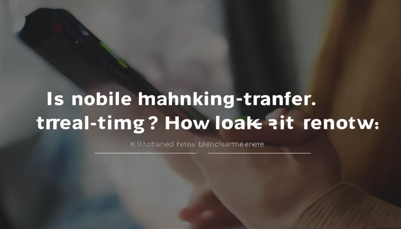 手机银行转账实时到账吗？现在多久能到？