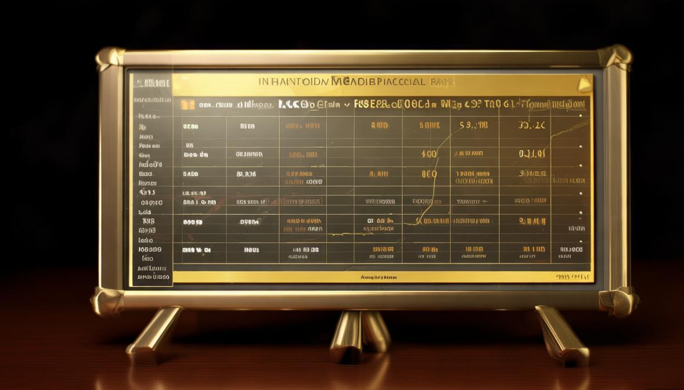 国际黄金价格实时图今日最新行情多少?
