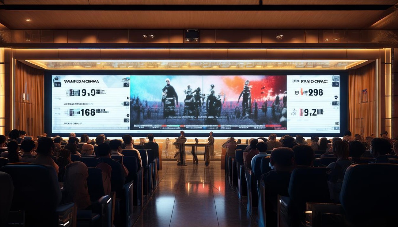 万达电影实时票房多少?