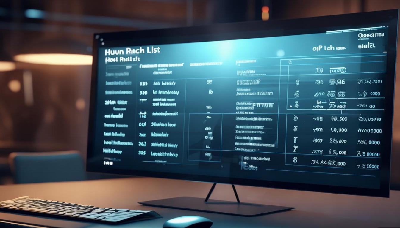 胡润百富榜实时更新,谁登顶财富榜首?
