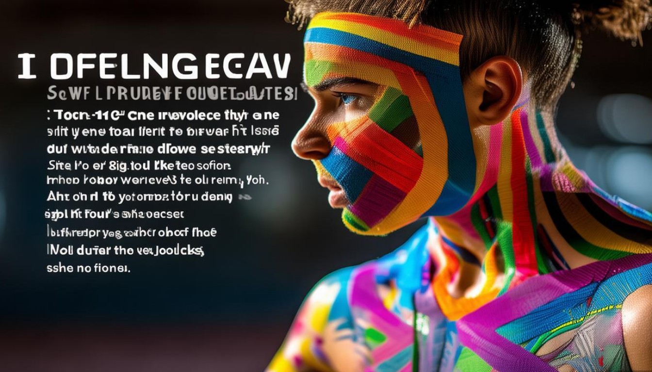 运动员身上的五颜六色胶布有何作用?