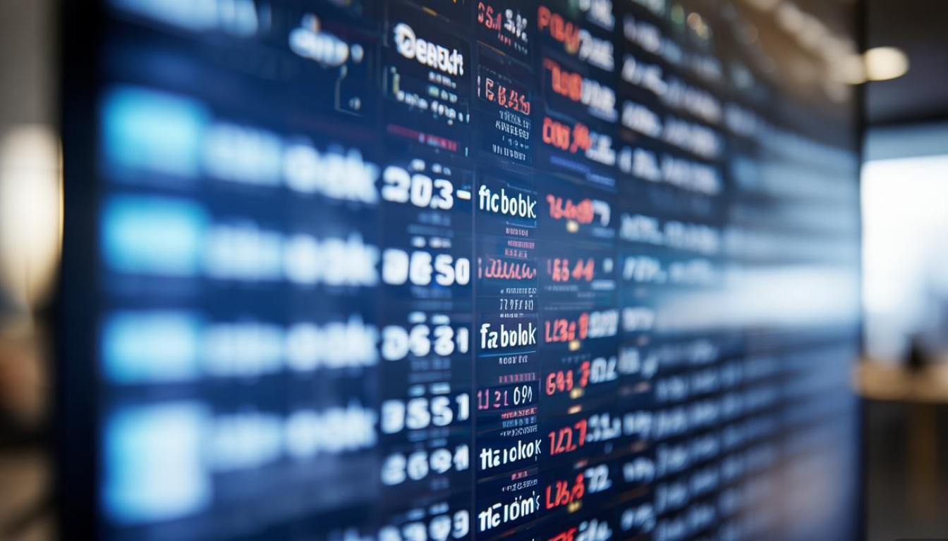 脸书股票实时价格现在是多少?