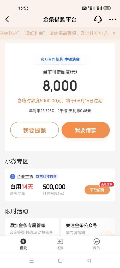 京东金条实时到账吗