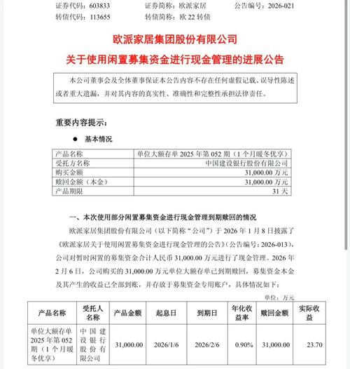欧派家居股票行情近期走势如何？未来股价会涨还是跌？